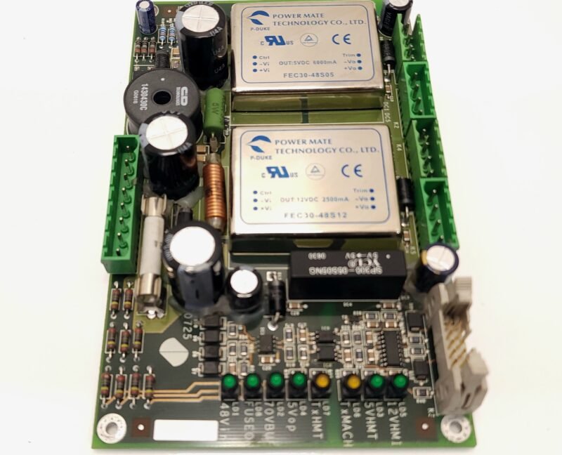 Van de Wiele CRX Dokunmatik Ekran Güç ve Dağıtım Kartı (HMI Power Board)