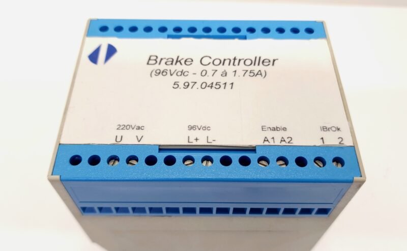 20260804_152745 Van de Wiele 5.97.04511 Brake Controller 96VDC Fren Kontrol Modülü