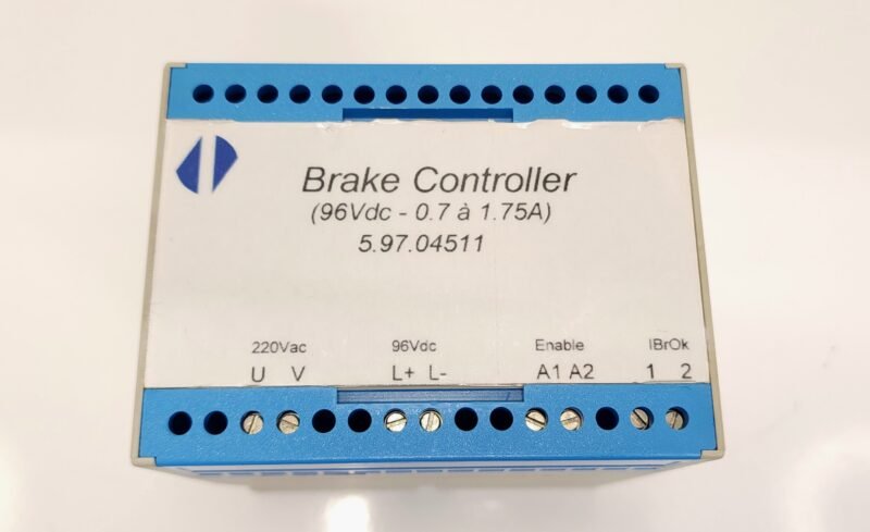 20260804_152816 Van de Wiele 5.97.04511 Brake Controller 96VDC Fren Kontrol Modülü