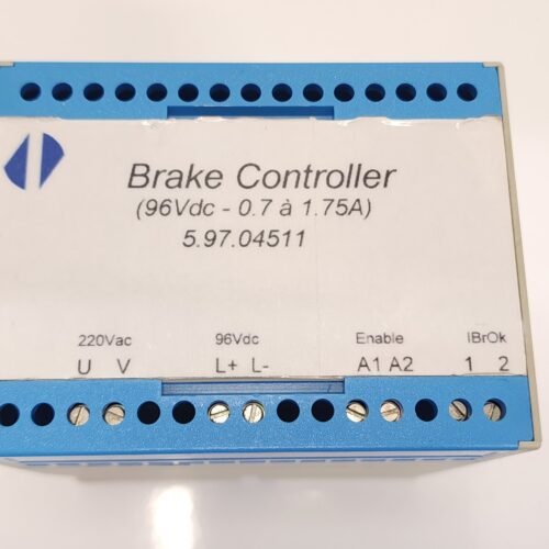 Van de Wiele 5.97.04511 Brake Controller 96VDC Fren Kontrol Modülü