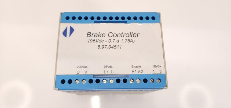 Van de Wiele 5.97.04511 Brake Controller 96VDC Fren Kontrol Modülü