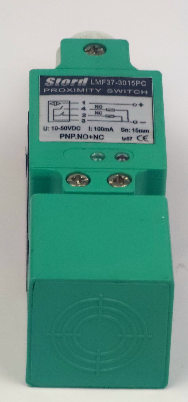 Stord LMF37-3015PC Kübik Endüktif Yaklaşım Sensörü (15mm Algılama / PNP NO+NC) – Van de Wiele Uyumlu