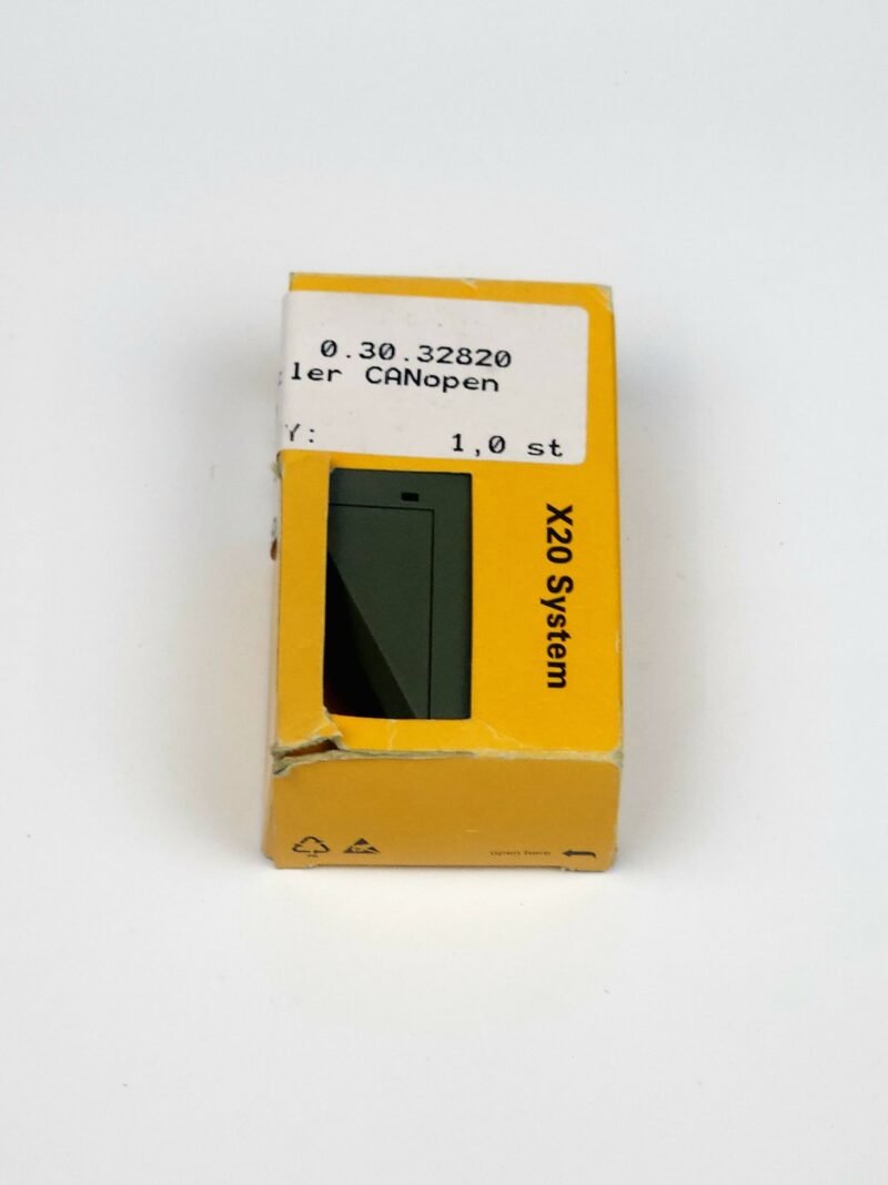 B&R X20BC0043 CANopen Veri Bağlantı ve Bus Coupler Modülü – X20 System (Van de Wiele CRX/ CRP / RCI Uyumlu)