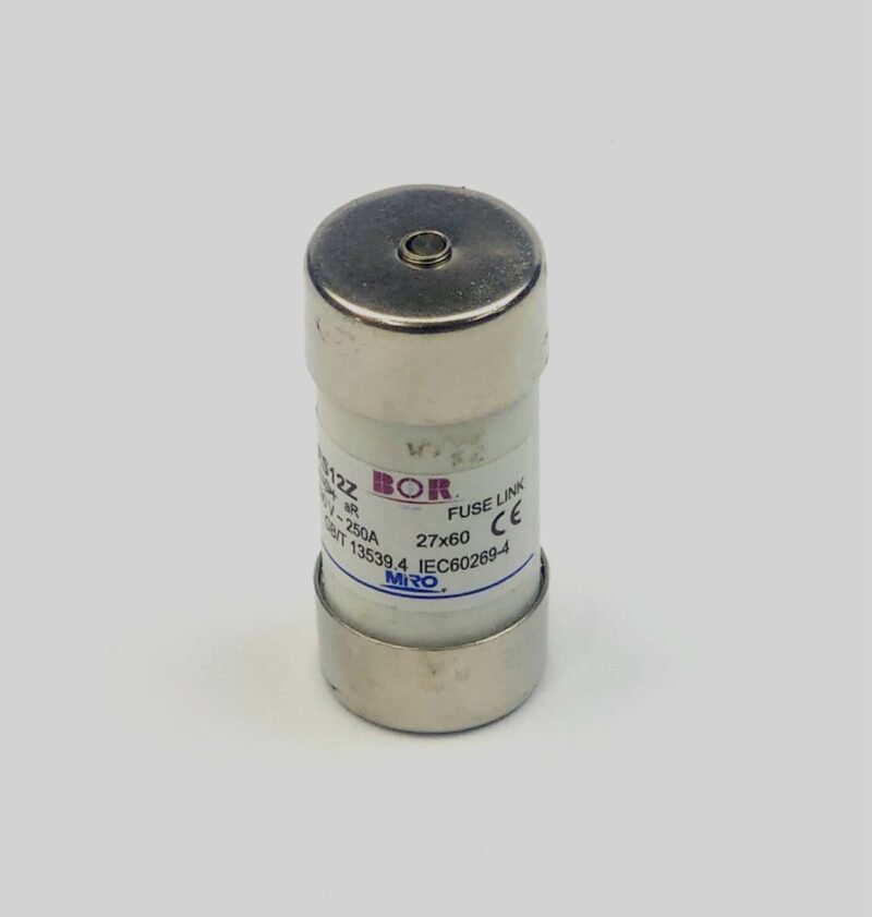 Miro RS12Z 250A 690V Ultra Hızlı Ana Motor Sigortası – 27x60mm (Van de Wiele RCI Uyumlu)