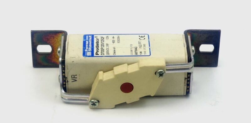 Ferraz Shawmut Protistor 125A 1200VDC Ultra Hızlı DC Bıçak Sigortası – D70SF120V125QF / A079442 (Van de Wiele CRP & RCI Uyumlu)