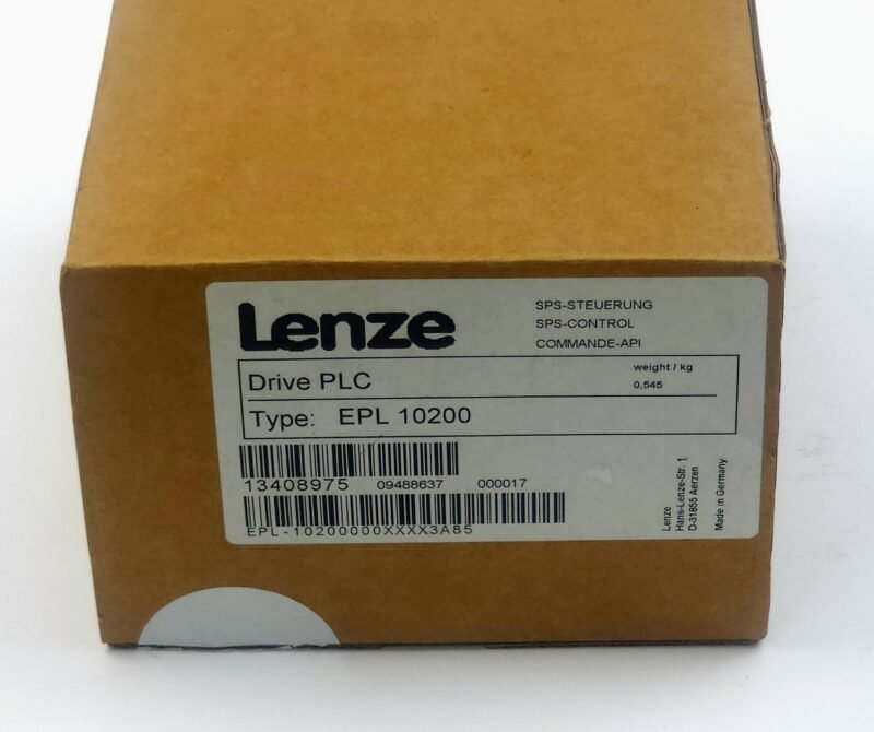 Lenze Drive PLC EPL 10200 Kontrolör Modülü – EPL-10200 (Van de Wiele Uyumlu)