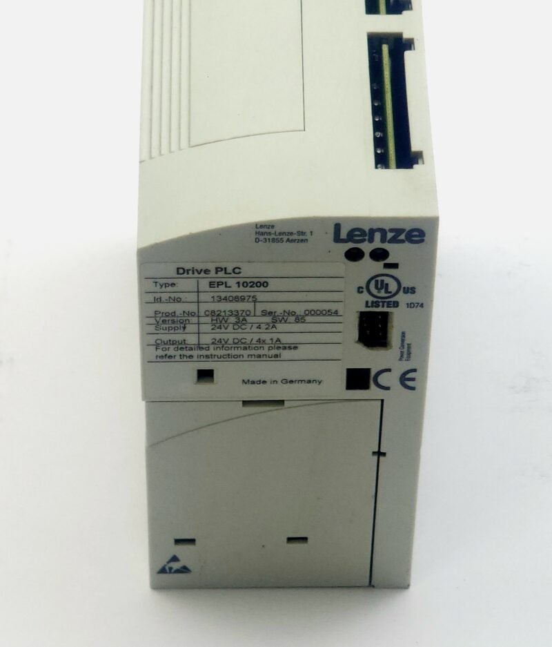 Lenze Drive PLC EPL 10200 Kontrolör Modülü – EPL-10200 (Van de Wiele Uyumlu)