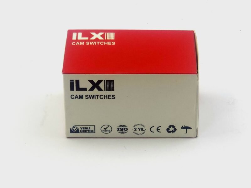 ILX IL-XP4-B03-016 3x16A 1-0-2 Enversör Pakat Şalter (Take-Up Motor Yön Anahtarı – Van de Wiele Uyumlu)