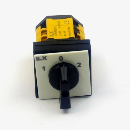 ILX IL-XP4-B03-016 3x16A 1-0-2 Enversör Pakat Şalter (Take-Up Motor Yön Anahtarı – Van de Wiele Uyumlu)