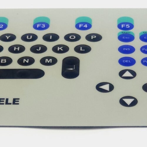 Van de Wiele CRT Desen Ekranı Tuş Takımı Membranı (Operator Terminal Keypad Overlay)