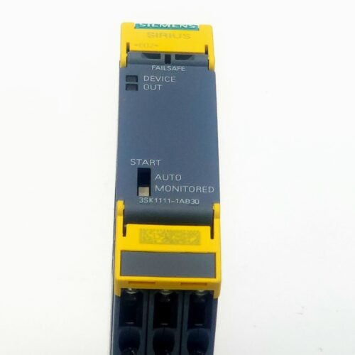 Siemens SIRIUS 3SK1111-1AB30 Emniyet Rölesi – 24V AC/DC (Van de Wiele CRP & RCI Uyumlu)