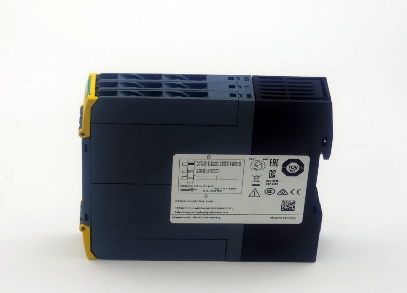 Siemens SIRIUS 3SK1111-1AB30 Emniyet Rölesi – 24V AC/DC (Van de Wiele CRP & RCI Uyumlu)