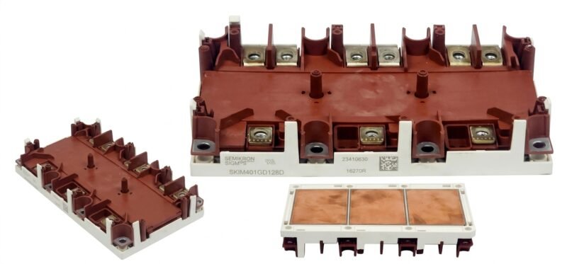 Semikron SKiM401GD128D IGBT Güç Modülü – Vacon İnverter / Rejen & Ana Motor Sürücü Uyumlu (Van de Wiele)