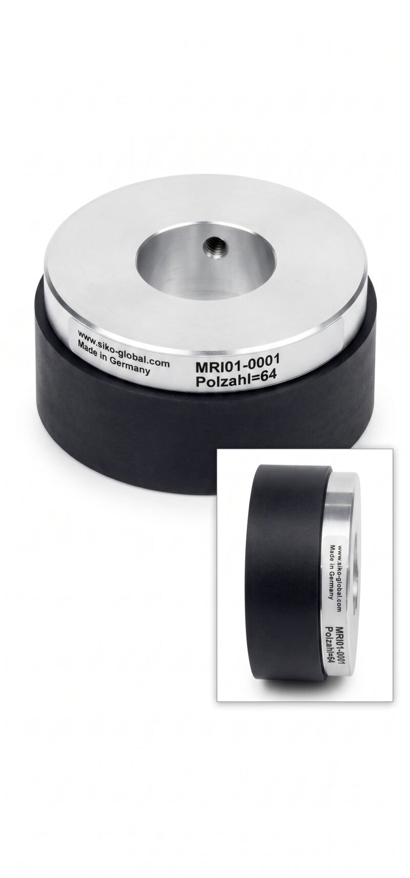 Siko MRI01-0001 Manyetik Enkoder Halkası (Polzahl=64) – Ana Motor Magnet & MSK Serisi Uyumlu (Van de Wiele)