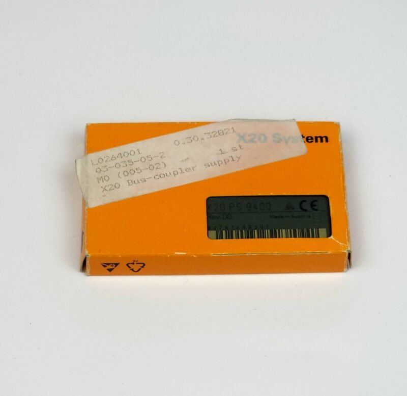 20260827_212310 B&R X20 DO 9322 Dijital Çıkış Modülü – 12 Kanallı 24V DC (Van de Wiele Uyumlu)