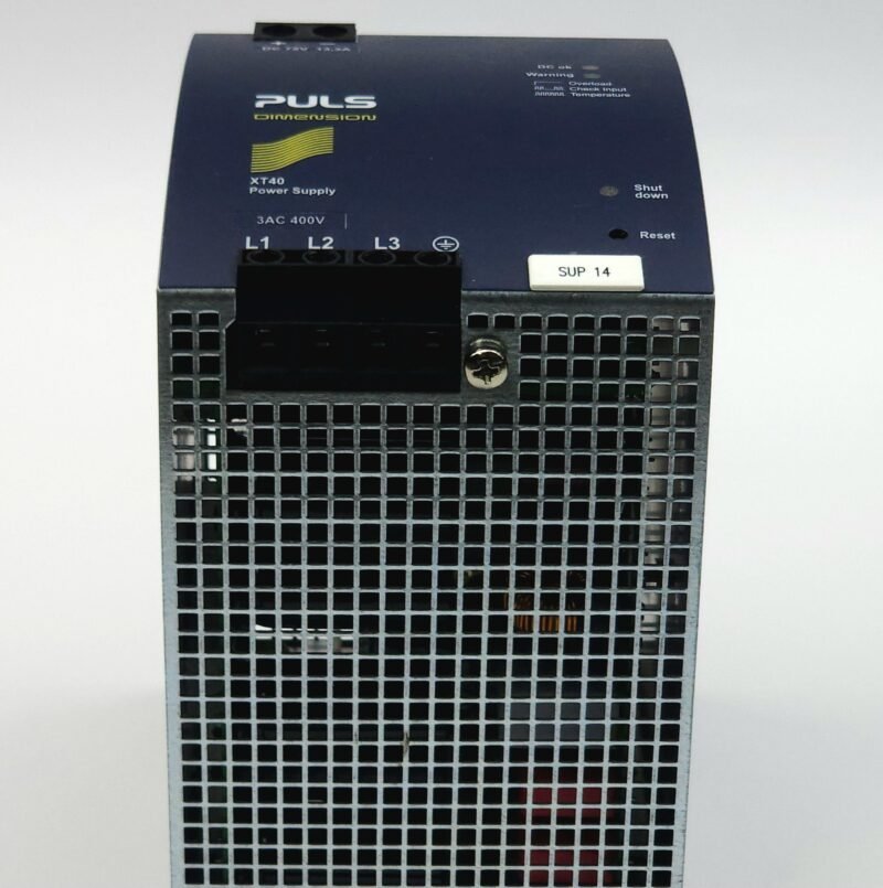 PULS Dimension XT40.721 3-Faz 400V AC / 72V DC 13.3A Güç Kaynağı (SUP 14 - Van de Wiele Uyumlu)
