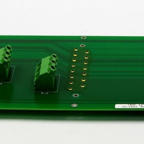 Van de Wiele PTX, CRM & CRT Jakar Taban ve Dağıtım Plaketi (Backplane) – 4.97.00562