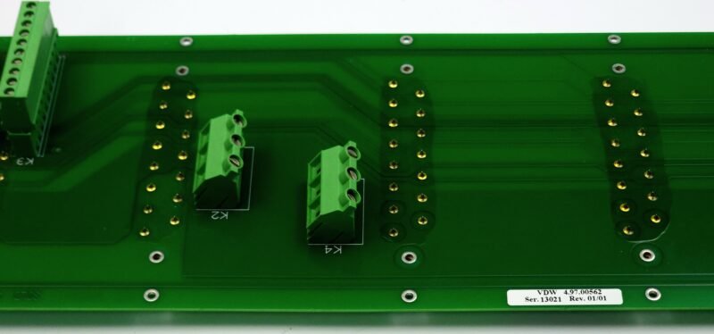 Van de Wiele PTX, CRM & CRT Jakar Taban ve Dağıtım Plaketi (Backplane) – 4.97.00562