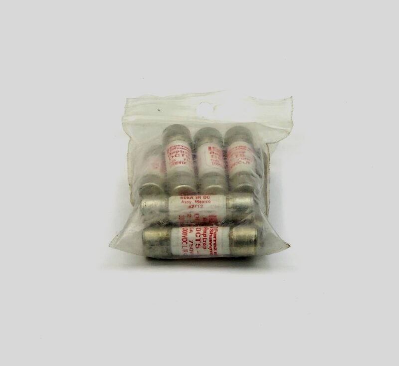 Ferraz Shawmut (Mersen) Amp-Trap Yüksek Hızlı DC Sigorta 5A 1000V DC / 750V AC – DCTS5-2 (10x38 mm)