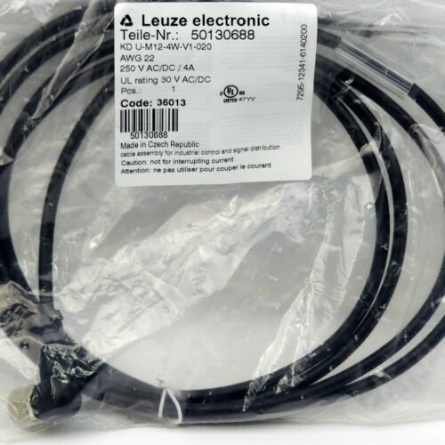 Leuze M12 Açılı Dişi Sensör Kablosu 4 Pin 2 Metre – KD U-M12-4W-V1-020 (50130688)  2. Odak Anahtar Kelime (Focus Keyphrase)