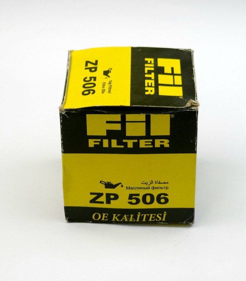 Fil Filter ZP 506 Vidalı Yağ Filtresi (OE Kalitesi – Mann W916/1 Muadili)