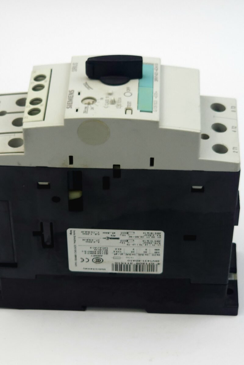 Siemens Sirius Motor Koruma Şalteri 18-25A 520A Anlık Korumalı – 3RV1431-4DA10 (S2 Boy)