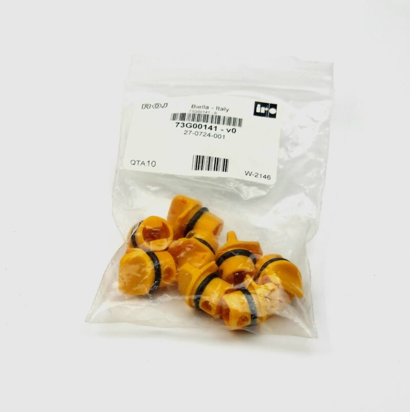 Van de Wiele X2 / ROJ Atkı Motoru Hava Ayar Vana Tapası / Sarı Döner Vana – ROJ 73G141 (73G00141 / 27-0724-001)