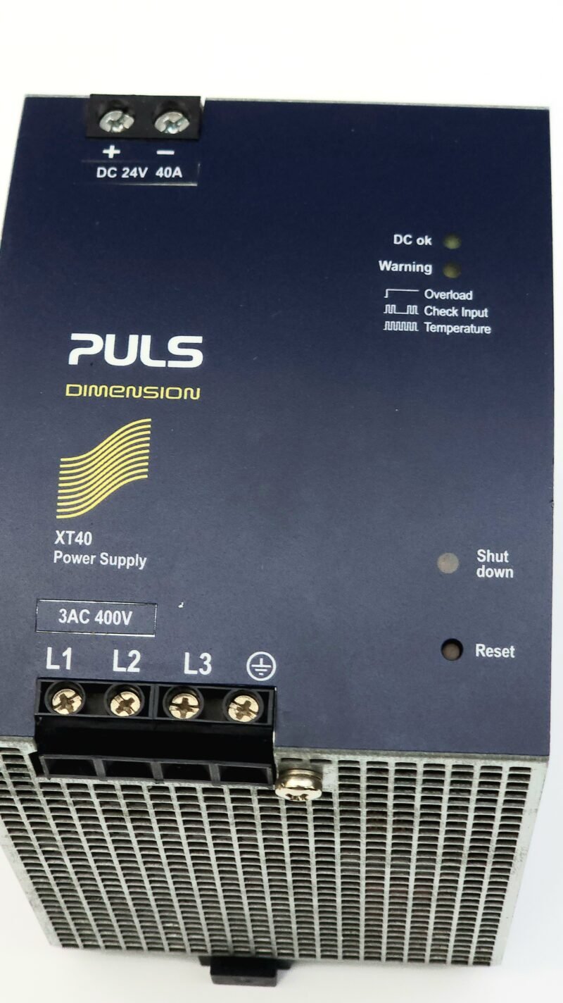 PULS Dimension 3 Faz Güç Kaynağı 24V DC 40A 960W – XT40.241 (3AC 400V)