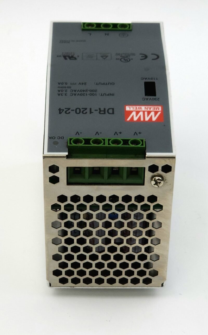20260909_154358 Mean Well Ray Tipi Güç Kaynağı 24V DC 5A 120W – DR-120-24