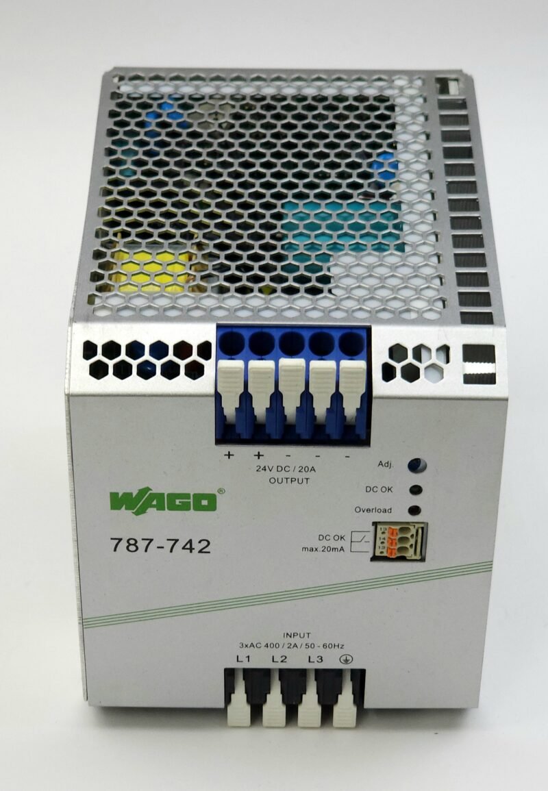 WAGO EPSITRON ECO 3 Faz Güç Kaynağı 24V DC 20A 480W – 787-742