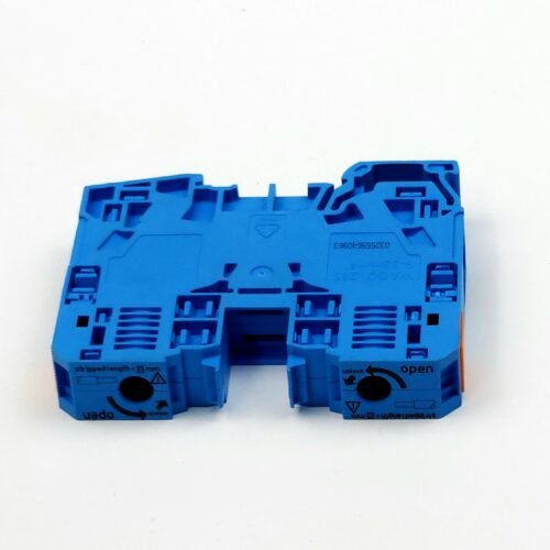 WAGO Power CAGE CLAMP Güç Klemensi 35 mm² Mavi – 285-134 (N Nötr Hattı Uyumlu)