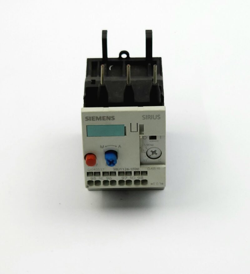 Siemens SIRIUS Termik Röle 3.5A - 5A – 3RU1126-1FD0 (S0 Boyut / Yaylı Klemens)