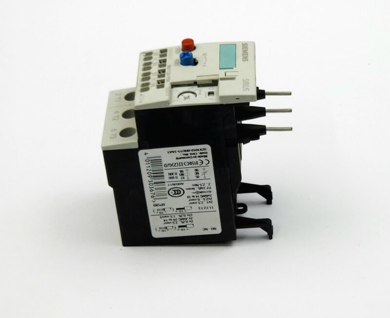 Siemens SIRIUS Termik Röle 3.5A - 5A – 3RU1126-1FD0 (S0 Boyut / Yaylı Klemens)