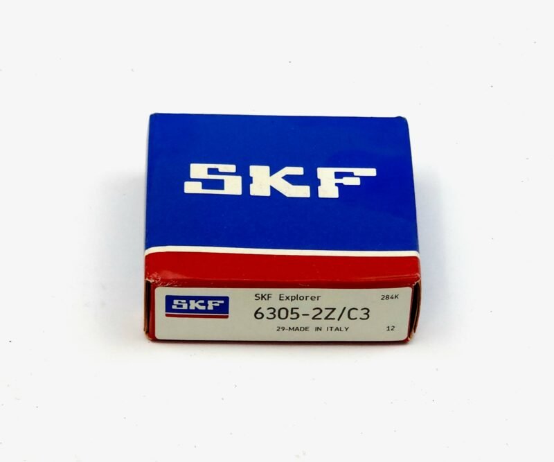 SKF Explorer Sabit Bilyalı Rulman 6305-2Z/C3 (Çift Metal Kapaklı – C3 Boşluklu)