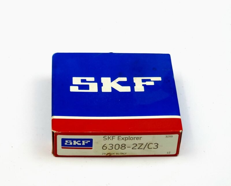 SKF Explorer Sabit Bilyalı Rulman 6308-2Z/C3 (Çift Metal Kapaklı – C3 Boşluklu)
