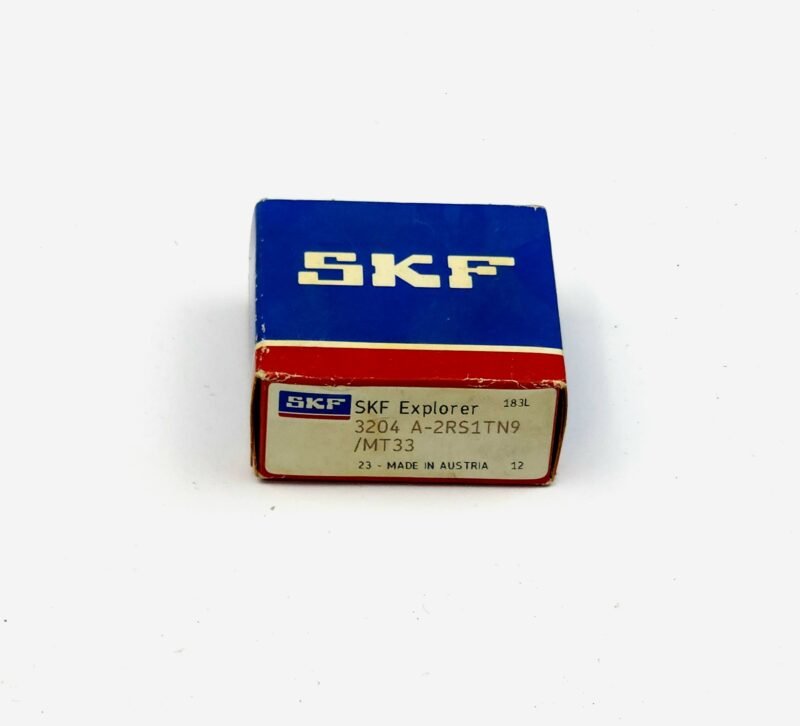 SKF Explorer Çift Sıralı Eğik Bilyalı Rulman 3204 A-2RS1TN9/MT33 (Çift Kauçuk Kapaklı)