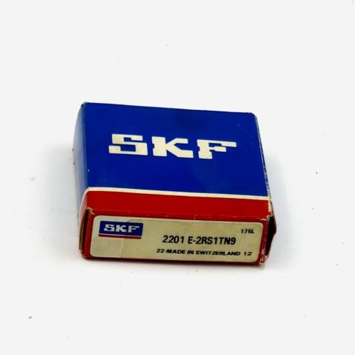 SKF Oynak Bilyalı Rulman 2201 E-2RS1TN9 (Çift Kauçuk Kapaklı – Poliamid Kafesli)