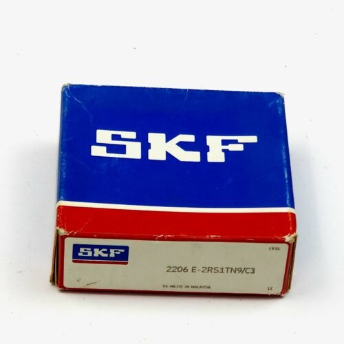 SKF Oynak Bilyalı Rulman 2206 E-2RS1TN9/C3 (Çift Kauçuk Kapaklı – C3 Boşluklu)
