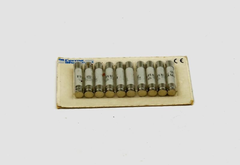 Ferraz Shawmut Seramik Cam Tipi Hızlı Sigorta 6.3x32 mm 1.6A 250V FA – M084306P (Fast-Blow)