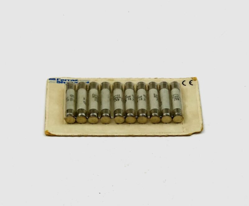 Ferraz Shawmut Seramik Cam Tipi Hızlı Sigorta 6.3x32 mm 20A 250V FA – A084318P (Fast-Blow)