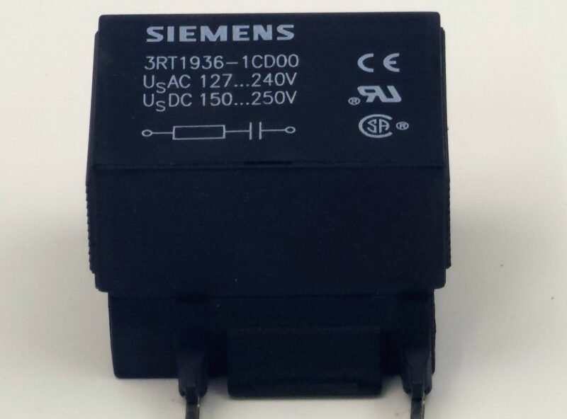 Siemens SIRIUS Kontaktör Sönümlendirme Modülü RC Elemanı AC 127-240V / DC 150-250V – 3RT1936-1CD00