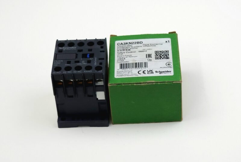 20260916_103032 Schneider Electric TeSys K Yardımcı Kontaktör 24V DC (2NO + 2NC) – CA3KN22BD