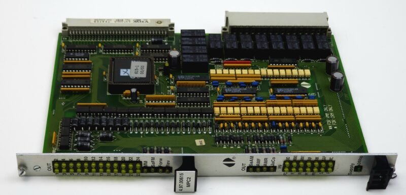 Van de Wiele MPC2 Ana Kontrol ve I/O Kartı – 4.97.00615 (Makine Kontrol Kartı)