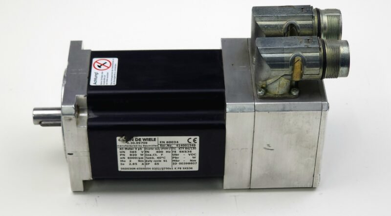 Van de Wiele RCI Kenar Örgü Servo Motoru – 0.30.99709 (Baumüller DSD036M-65U6054)