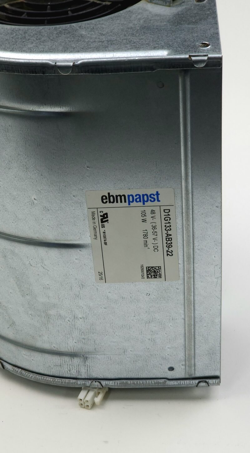 ebmpapst Sürücü Soğutma Fanı 48V DC 105W – D1G133-AB39-22 (Vacon Sürücü Uyumlu Salyangoz Fan)