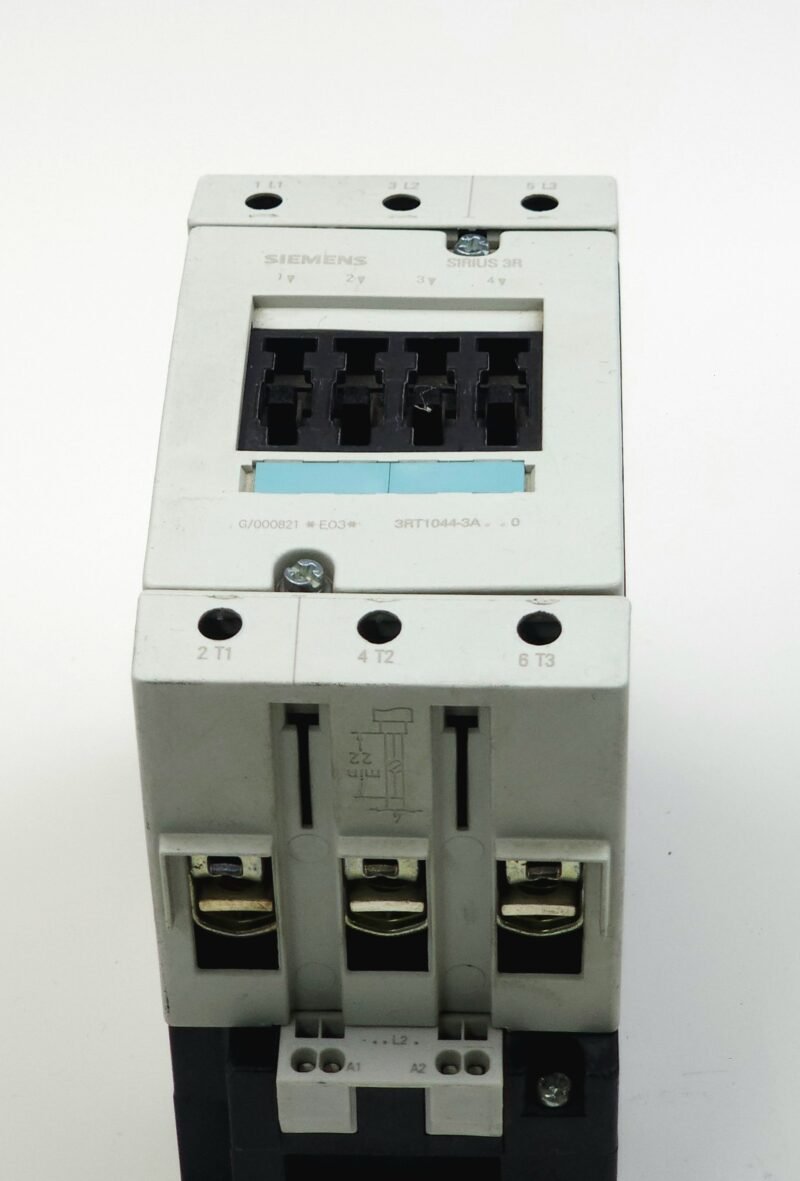 Siemens SIRIUS Güç Kontaktörü 30kW / 65A – 3RT1044-3A (Van de Wiele Ana Motor Kontaktörü)