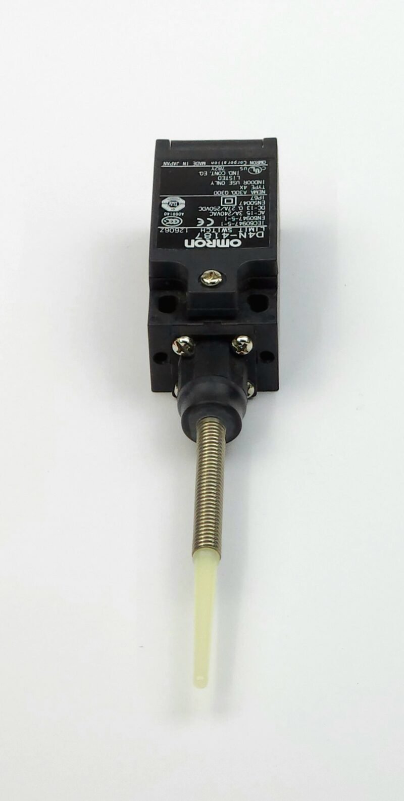 Omron D4N-4187 Esnek Yay Uçlu Limit Switch (Sınır Anahtarı)