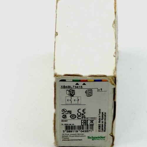 Schneider Electric Harmony XB4 Çiftli / İkili Kumanda Butonu - 1 NO + 1 NC Kontak (XB4BL73415)