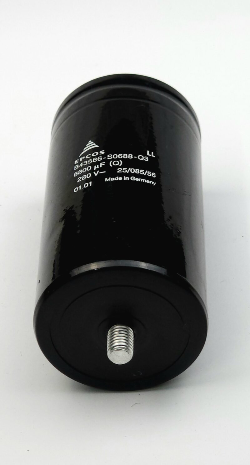 Vacon / Epcos 6800µF 280V Tabanı Saplamalı Sürücü DC Bara Kondansatörü (B43586-S0688-Q3)