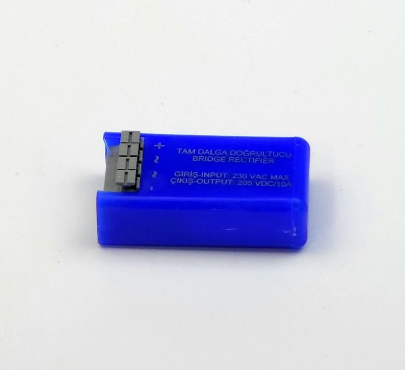 EMF Fren Tam Dalga Doğrultucu / Köprü Diyot Modülü (230VAC / 205VDC 10A)